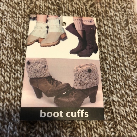 Lacey Boot Cuffs by Xoxo - Picture 2 of 5